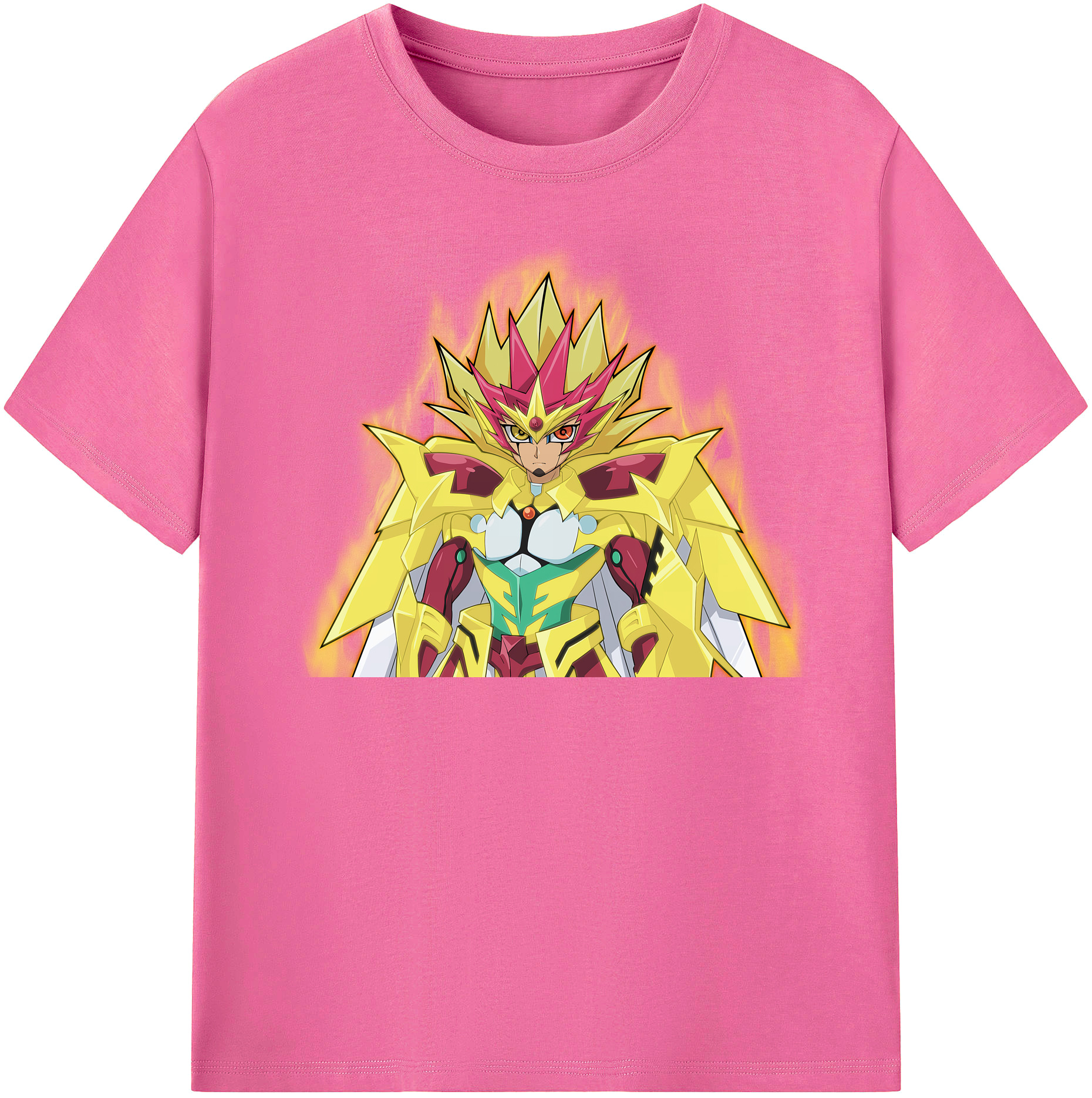 （画像用） 遊☆戯☆王 Yu-Gi-Oh! レディースカジュアルプリントTシャツ（綿100％）